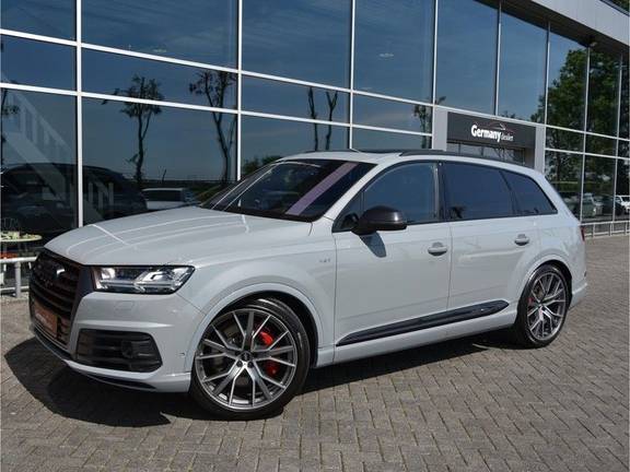 Audi SQ7 4.0TDI Quattro S-Line Individual Lucht Softcl Standk HUD M-Led Rauten Bose Alcant-hemel Leder-Dash