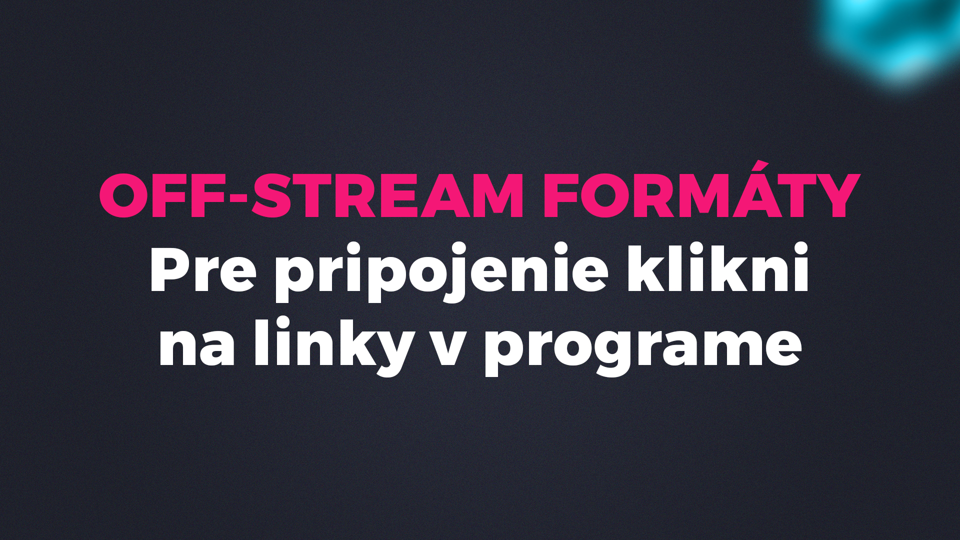 Prezenčný obrázok na finance NOC