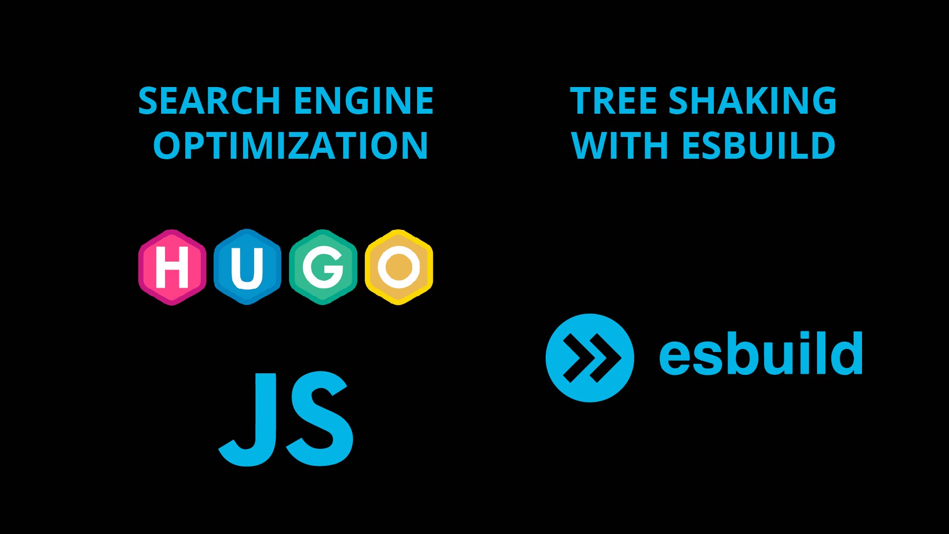 Image for SEO With Hugo (7) Javascript Optimization hero section