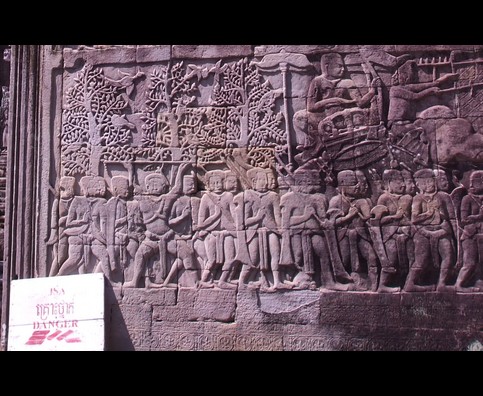 Cambodia Angkor Walls 21