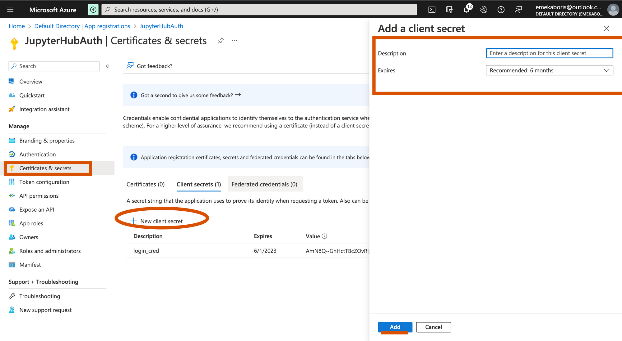 How To Set Up JupyterHub Authentication With Azure Active Directory AD 