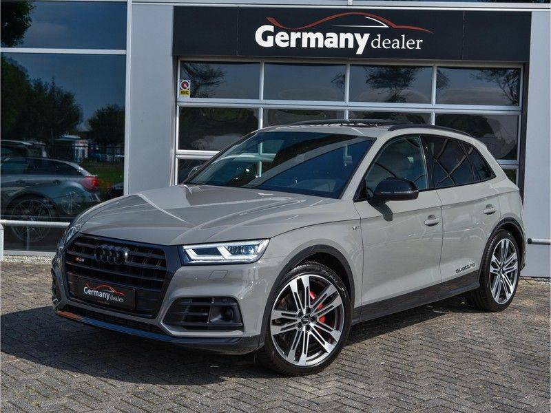 Audi SQ5 3.0TFSI 354pk Quattro Black Optic Lucht HUD Standk B&O Pano Ruitleder Tr.Haak ACC VOL! afbeelding 14