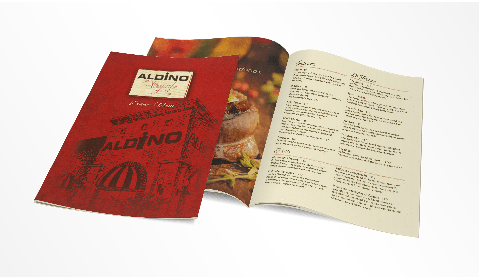 Aldino Menu