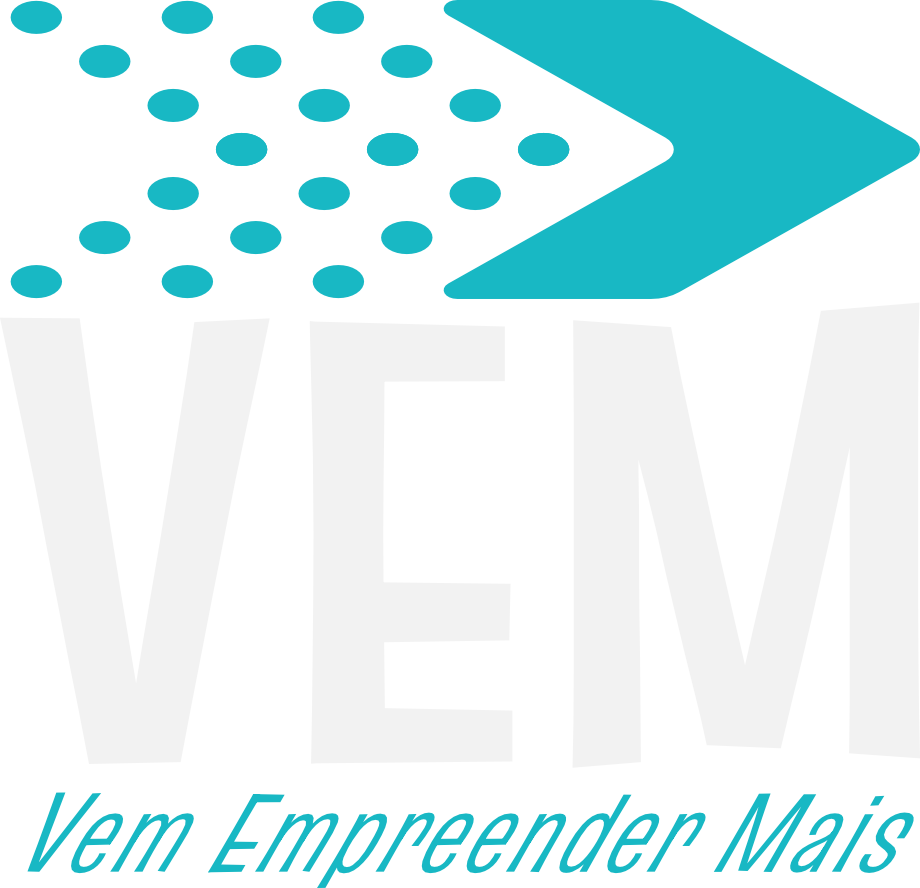 Logotipo da campanha Vem Empreender Mais
