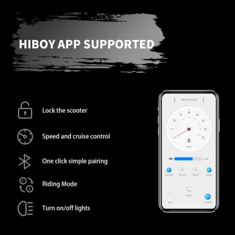 Análisis y prueba - Una aplicación Hiboy completa e intuitiva