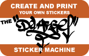 Create & print your own stickers...