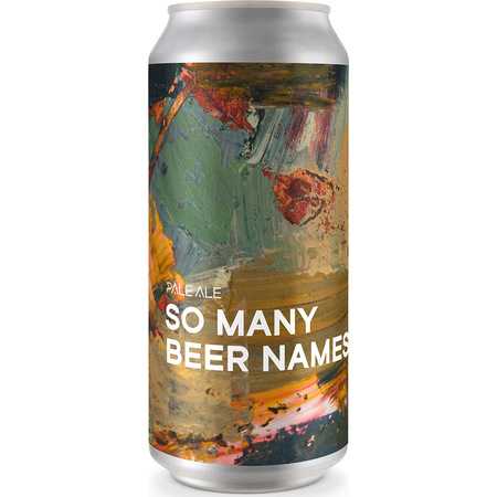 So Many Beer Names by Boundary Brewing