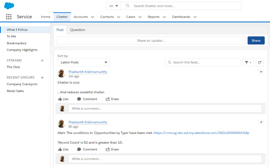 salesforce-chatter