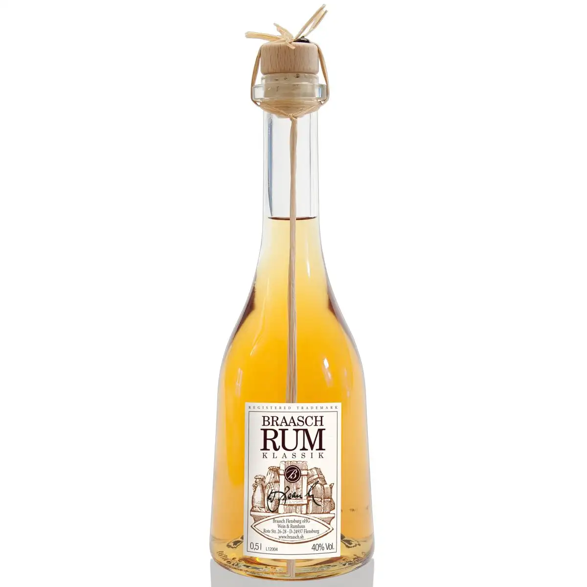 Image of the front of the bottle of the rum Rum Klassik