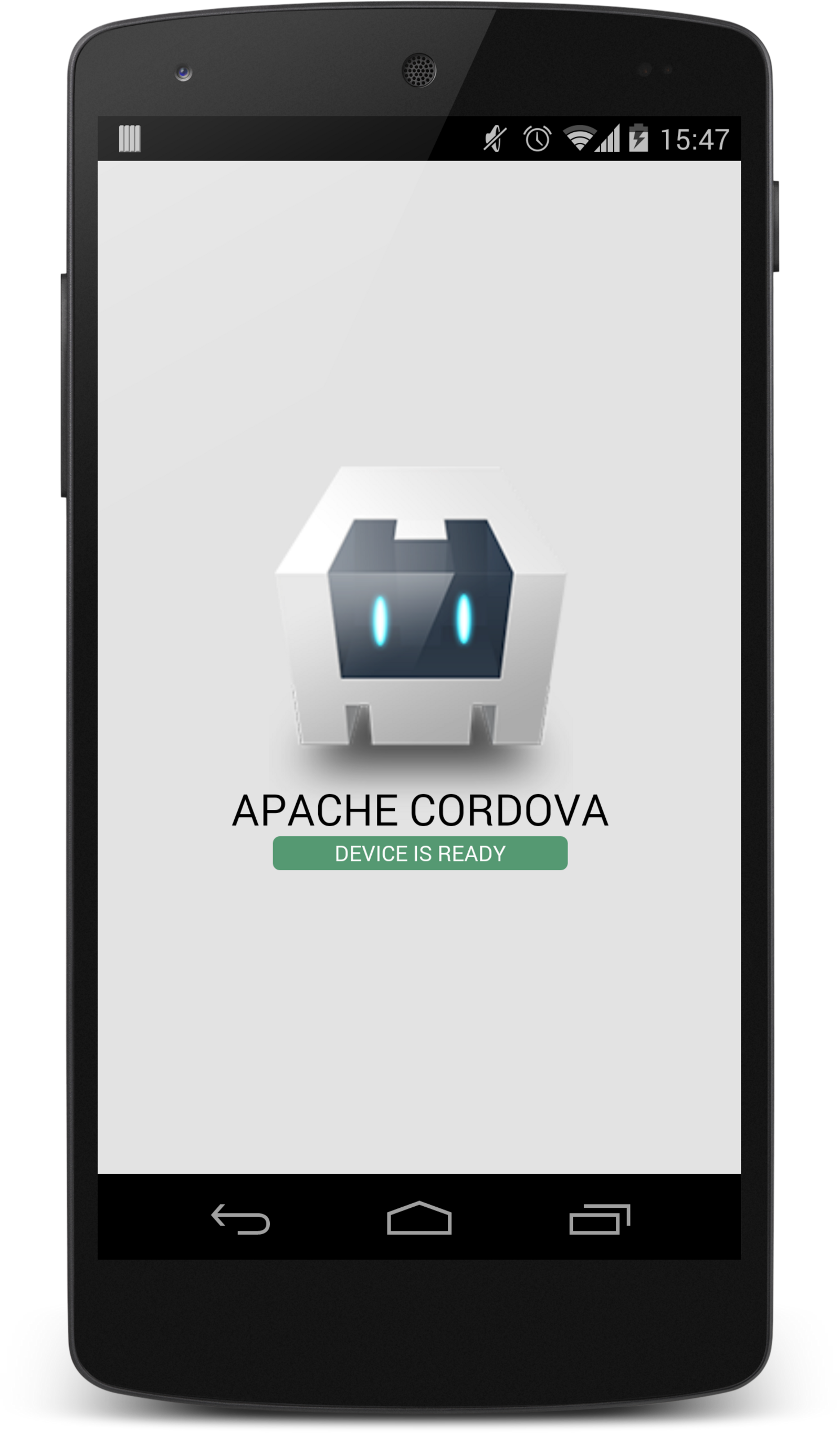 Cordova App on a Nexus 5