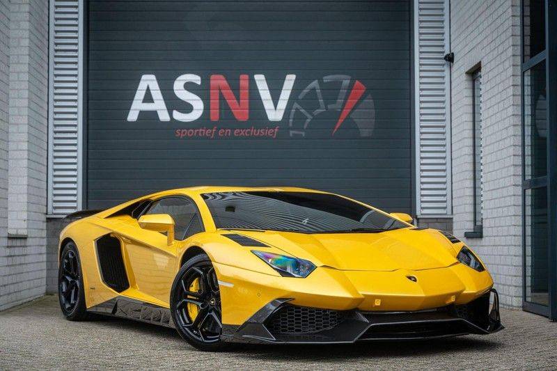 Lamborghini Aventador 6.5 V12 LP700-4, 700 PK, Full Mansory, Full Carbon, Keramiek, Full Service, Liftsysteem, BTW, 38DKM!! afbeelding 1