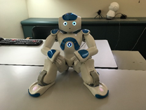Nao, in a Robotic Study at Yale