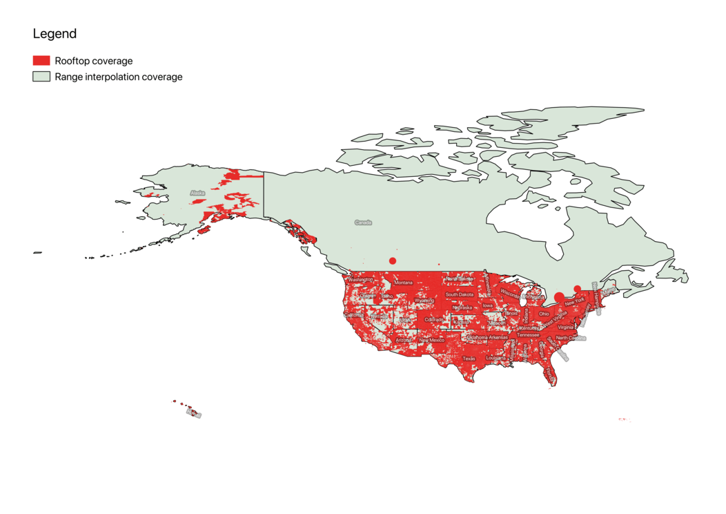 Geocodio Coverage And Accuracy - Geocodio