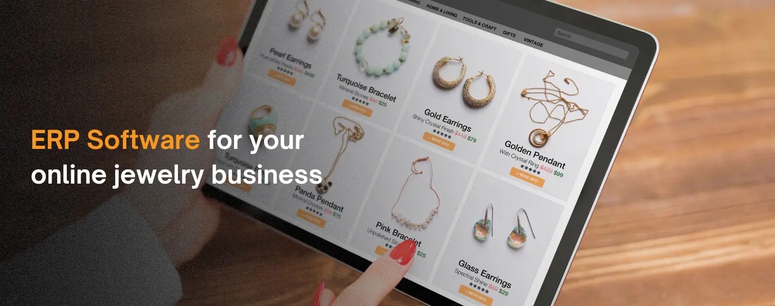 ERP Software for your online jewelry business |Jewellery ERP