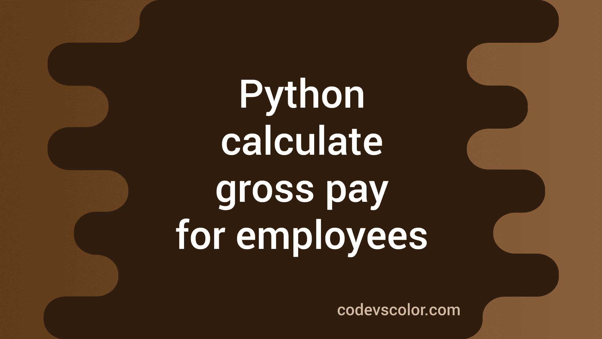 how-to-calculate-gross-pay-for-hourly-paid-employees-in-python