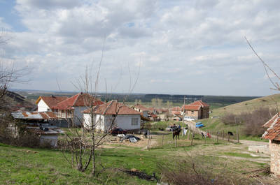 Vermutlich ein Roma-Dorf