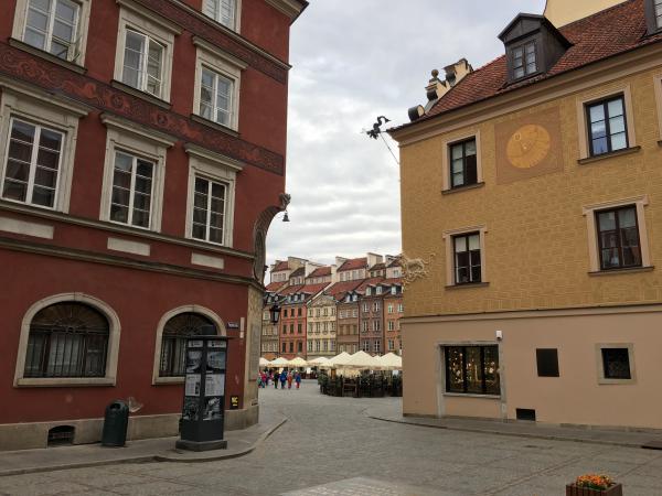 The Old Town Market in Warsaw