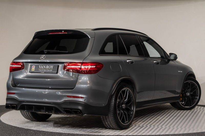 Mercedes-Benz GLC GLC63s AMG 510pk 4Matic+ Panoramadak Luchtvering Nightpakket DistronicPlus DesignoSportleder+Memory ComandOnline Burmester Carbon AmbientLight Full-Led 21"  360Camera Parktronic Pdc afbeelding 11