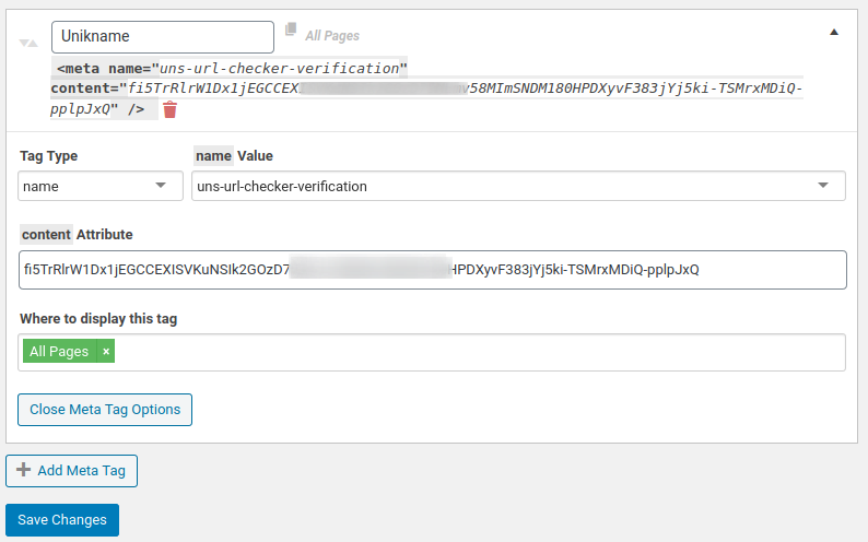 Unikname Connect trust certificate example