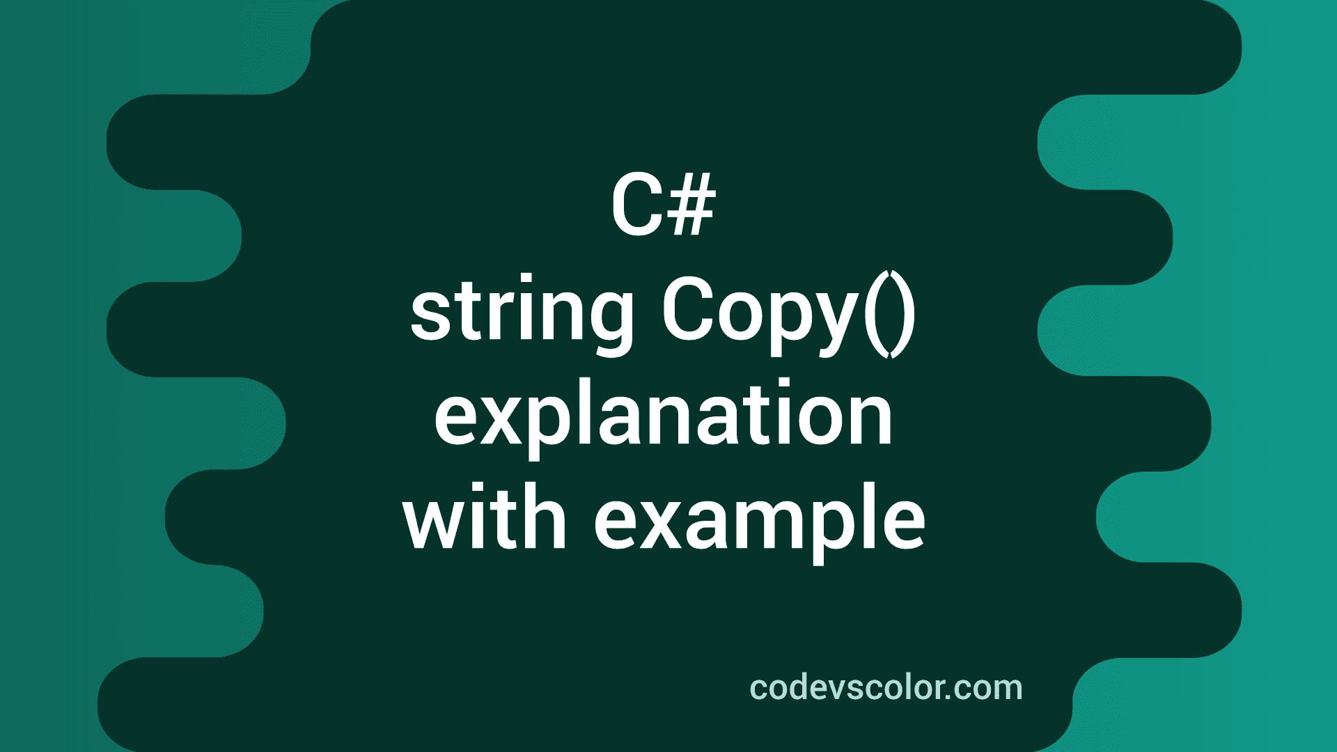 c string copy assignment operator