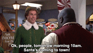 Santa's coming