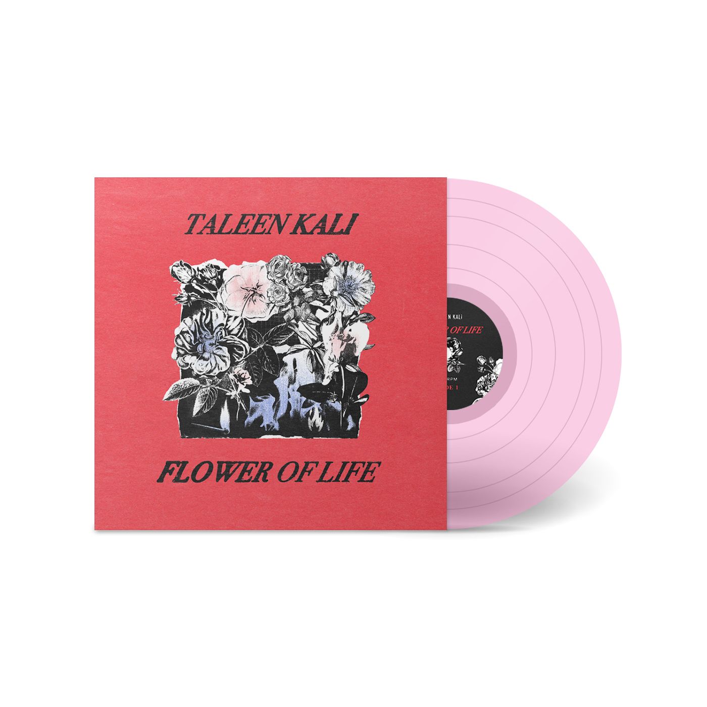Flower of Life pink vinyl