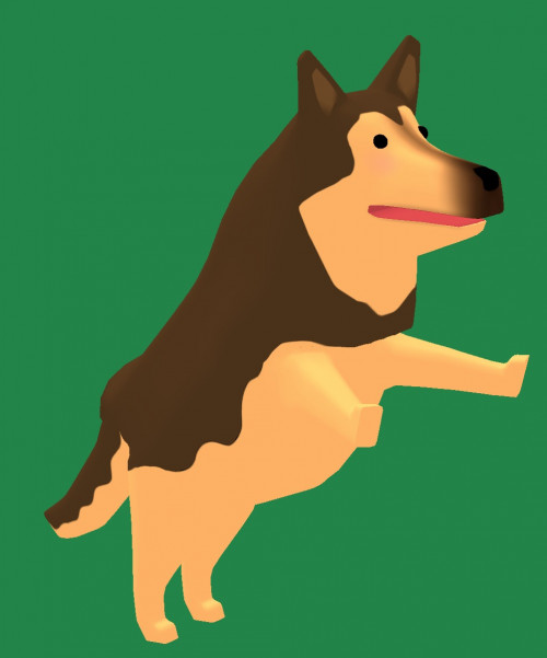 3D Dog Wurstgang