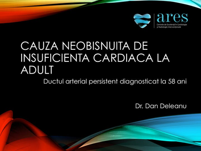 Cauza neobisnuita de insuficienta cardiaca la adult