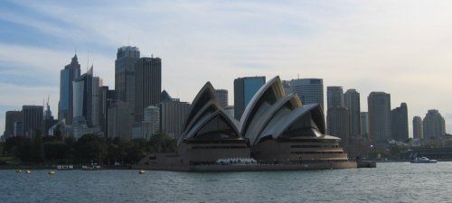 Opera House and CBD From Manly Ferry