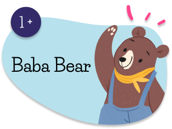 Ilustración curso Baba Bear