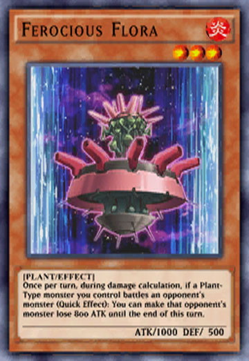 Duel Links Card: Ferocious%20Flora