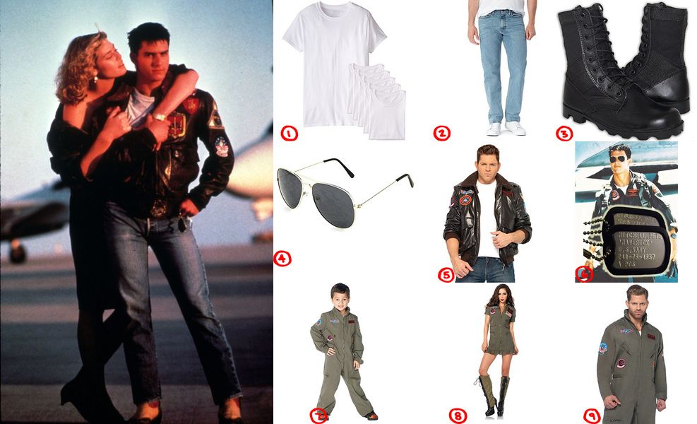 Top Gun Costume for Cosplay & Halloween