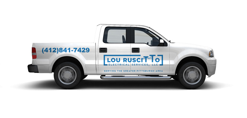 Lou Ruscitto Truck Lettering