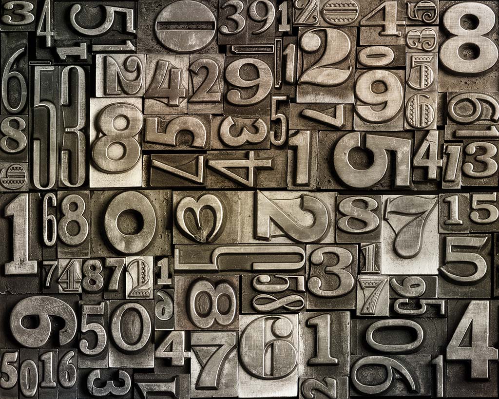 old-typeset-numbers