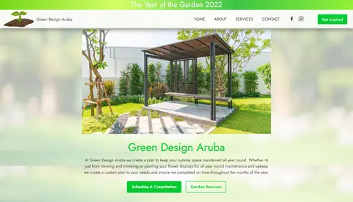 Garden-Template-JWS-Aruba-Web-Design