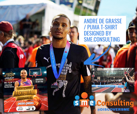 Envision Sports and Entertainment Athlete - Andre De Grasse