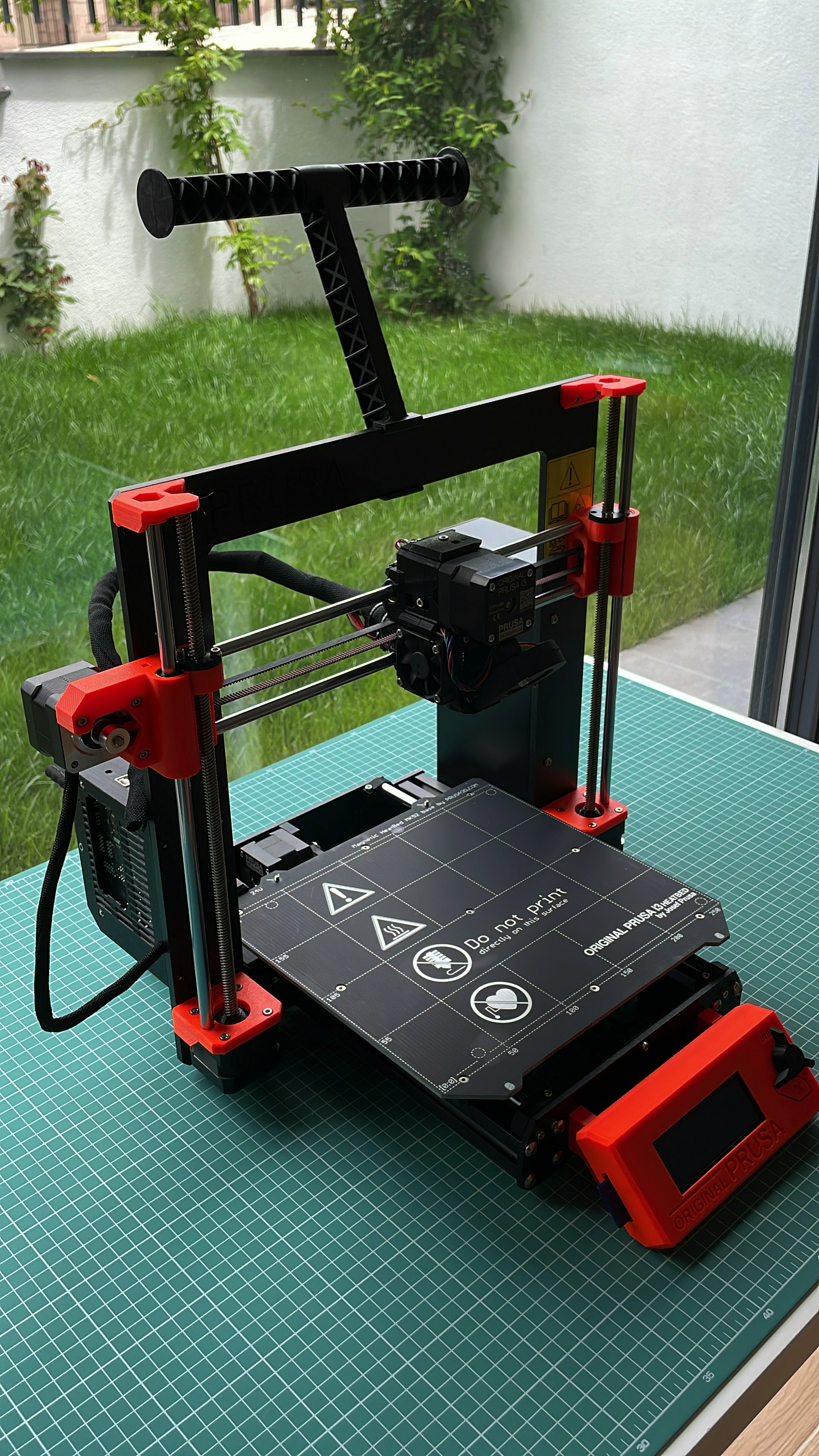 Assembled version of the Prusa 3D Printer