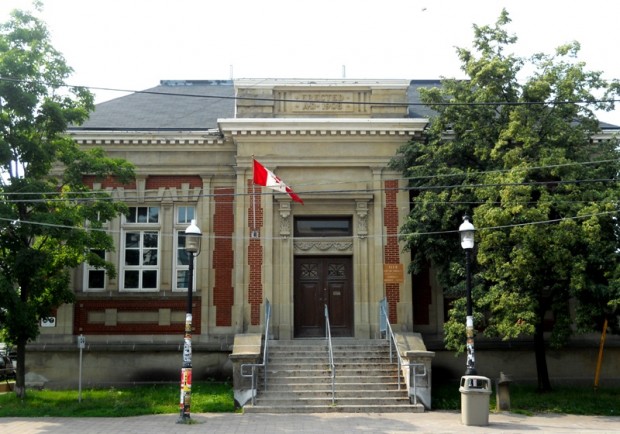The Carnegie Library at 1115 Queen Street West will eventually become a permanent home for The Theatre Centre