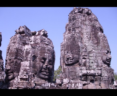 Cambodia Bayon Faces 29