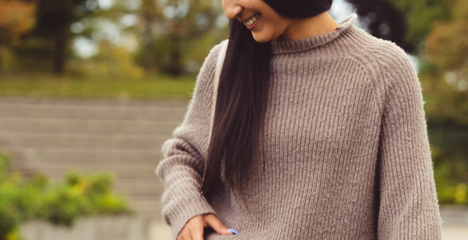 Girl smiling. Hero Image