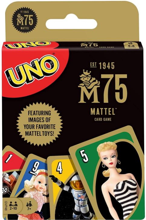 Mattel 75th Anniversary Uno