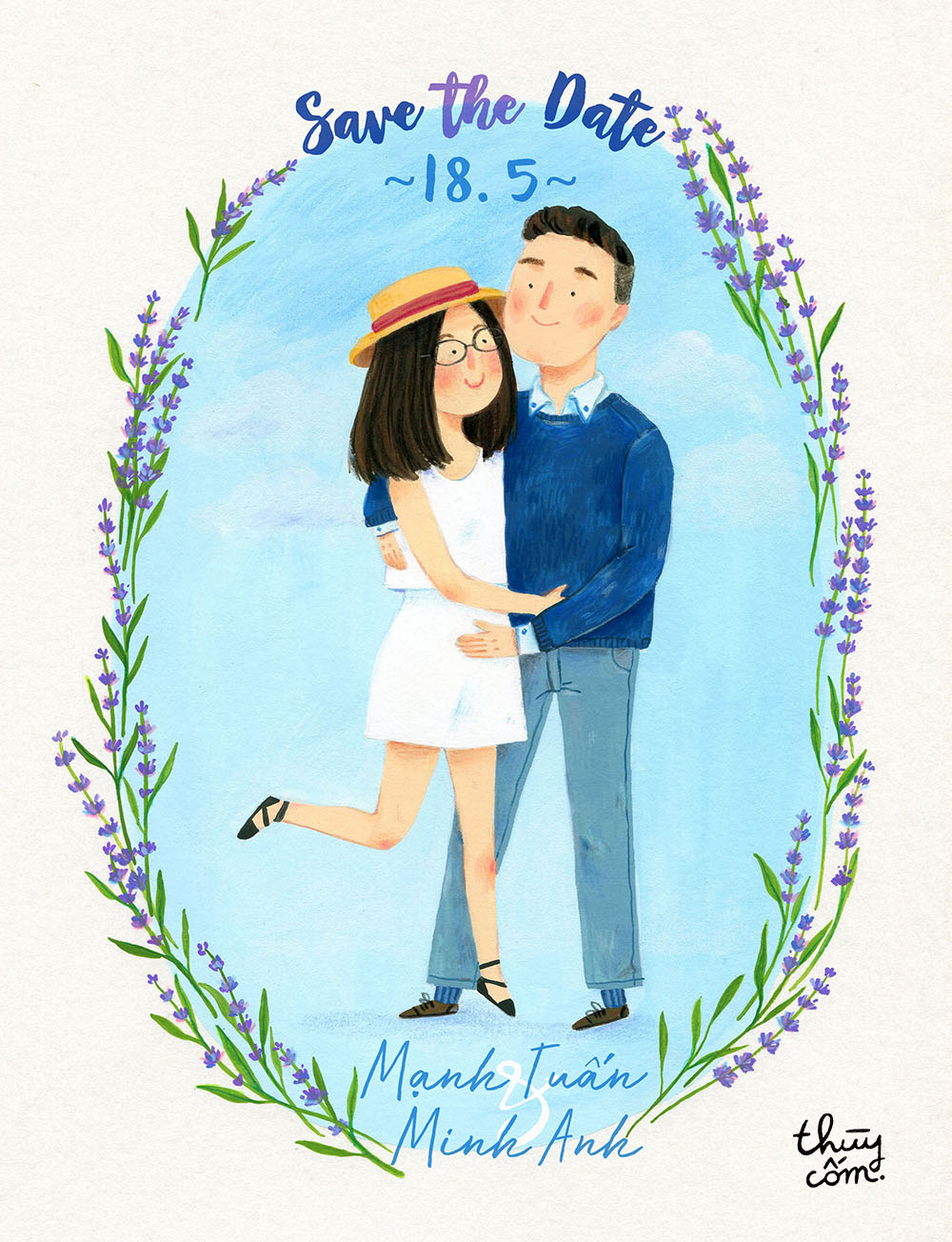 I take commission such as wedding invitation or portrait. The link to commission order form is on the sidebar.