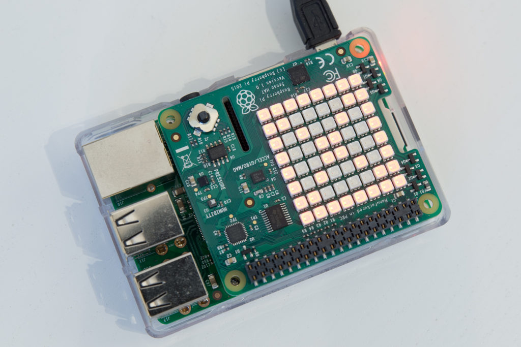 Raspberry Pi with Sense HAT