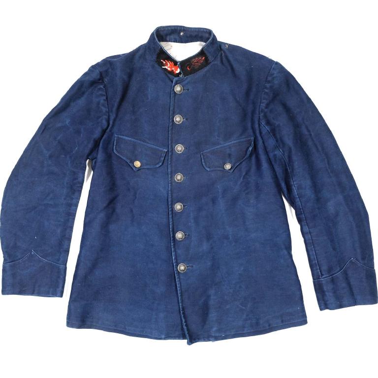 Indigo firefighter jacket