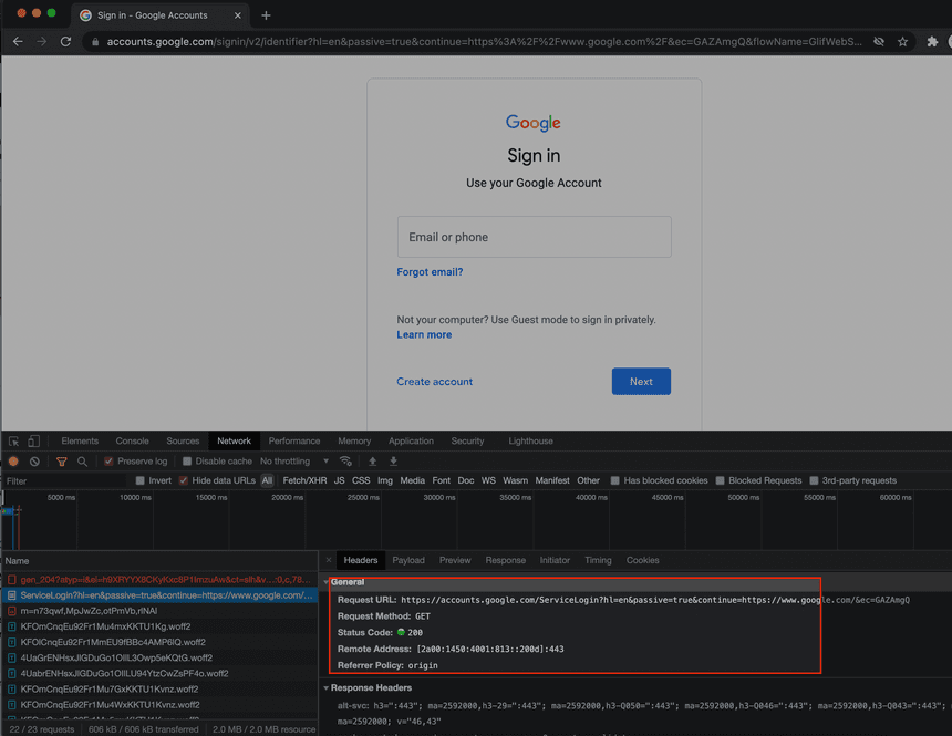 Google does not use OpenID Connect