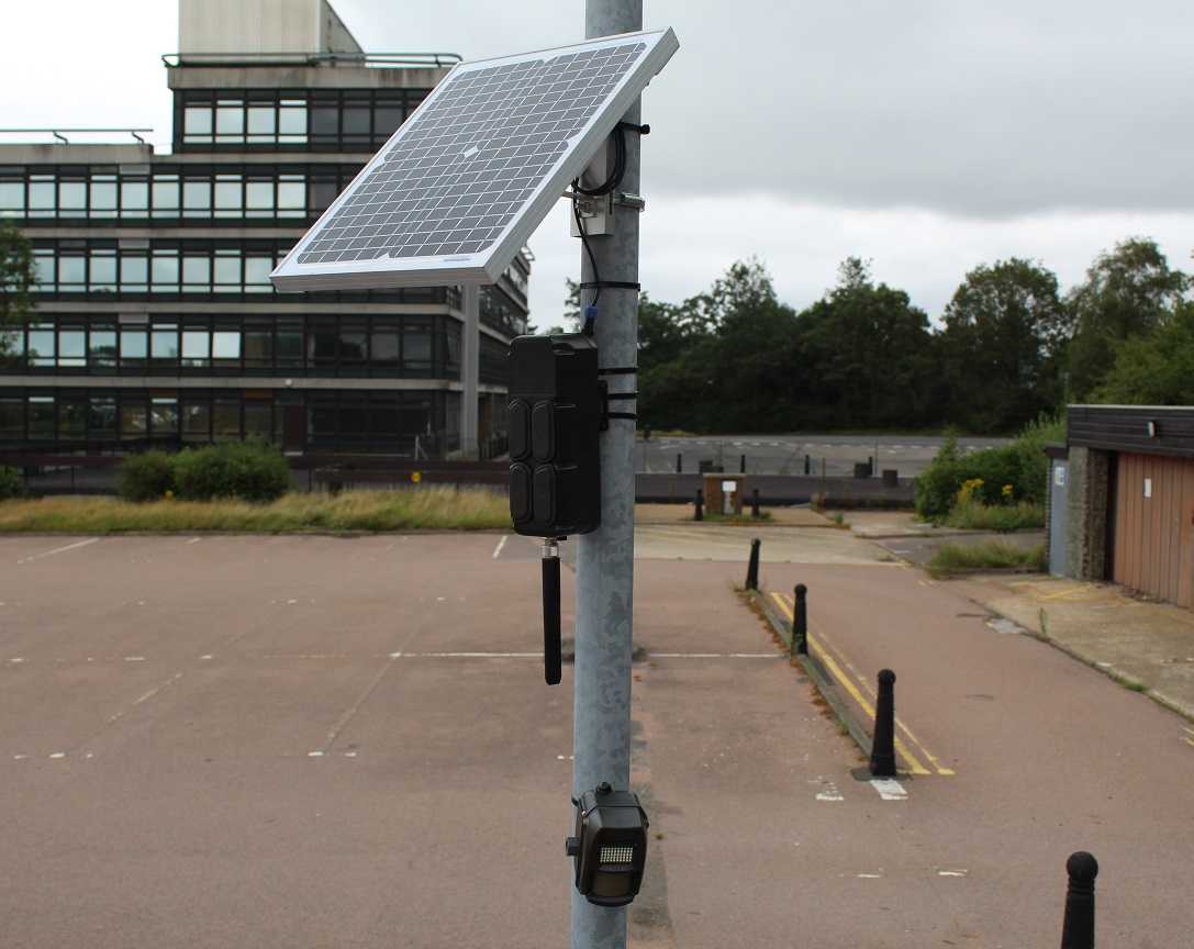 Battery CCTV and Alarm With Solar
