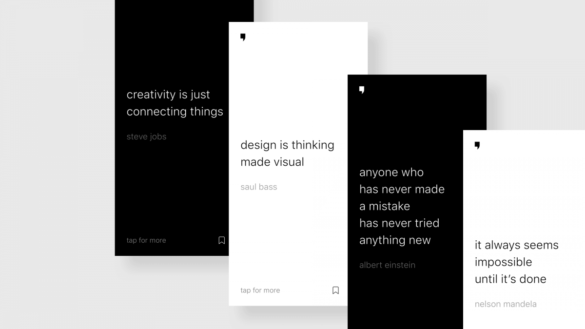 Minimal Quotes Promo Image