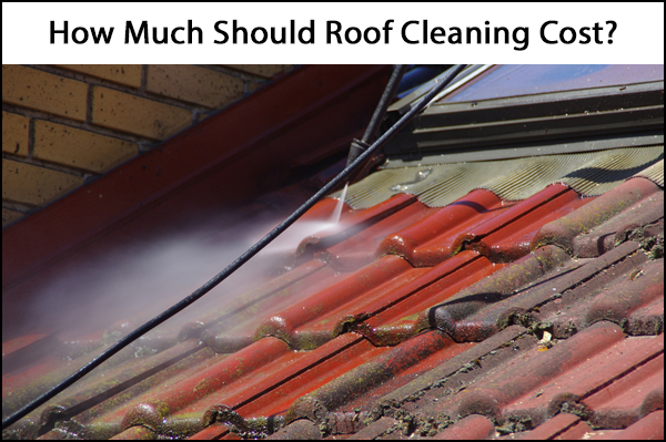 Cost to Clean a Roof with Pressure Washer