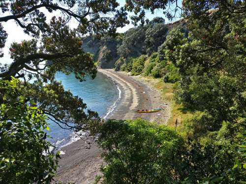 Crater Bay on Browns Island