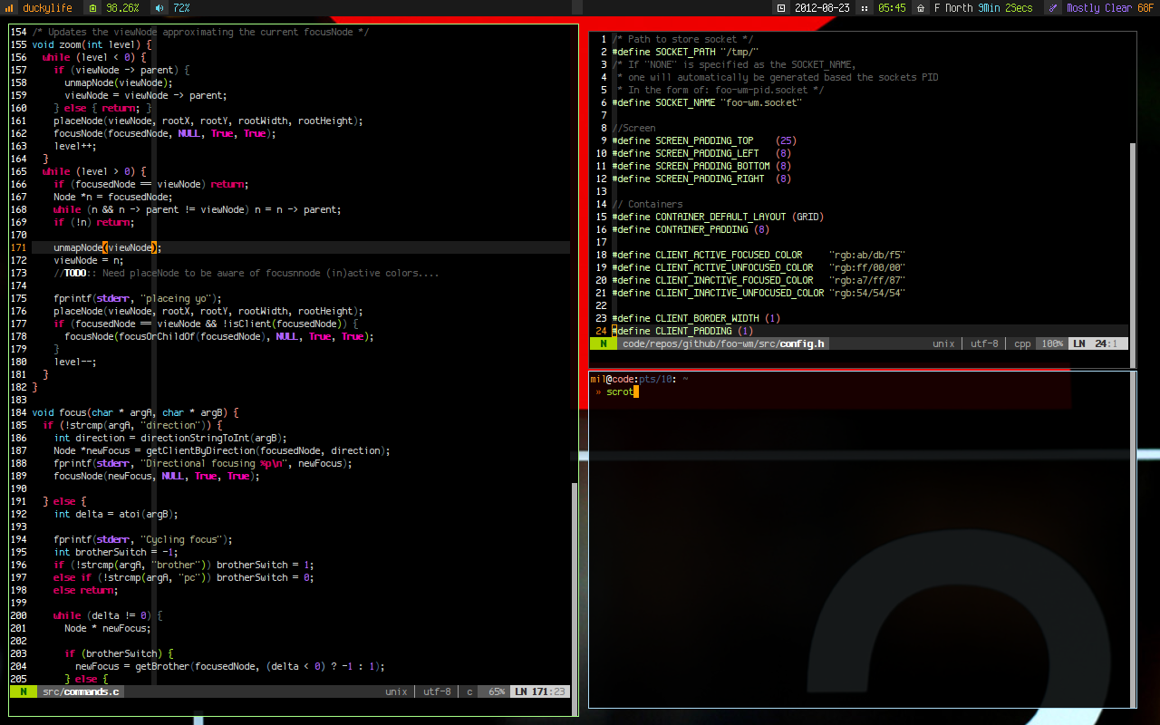 Screenshot of Foo-Wm